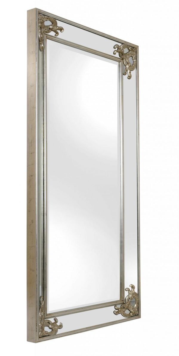 Monte Carlo Silver Vertical Mirror - Image 1