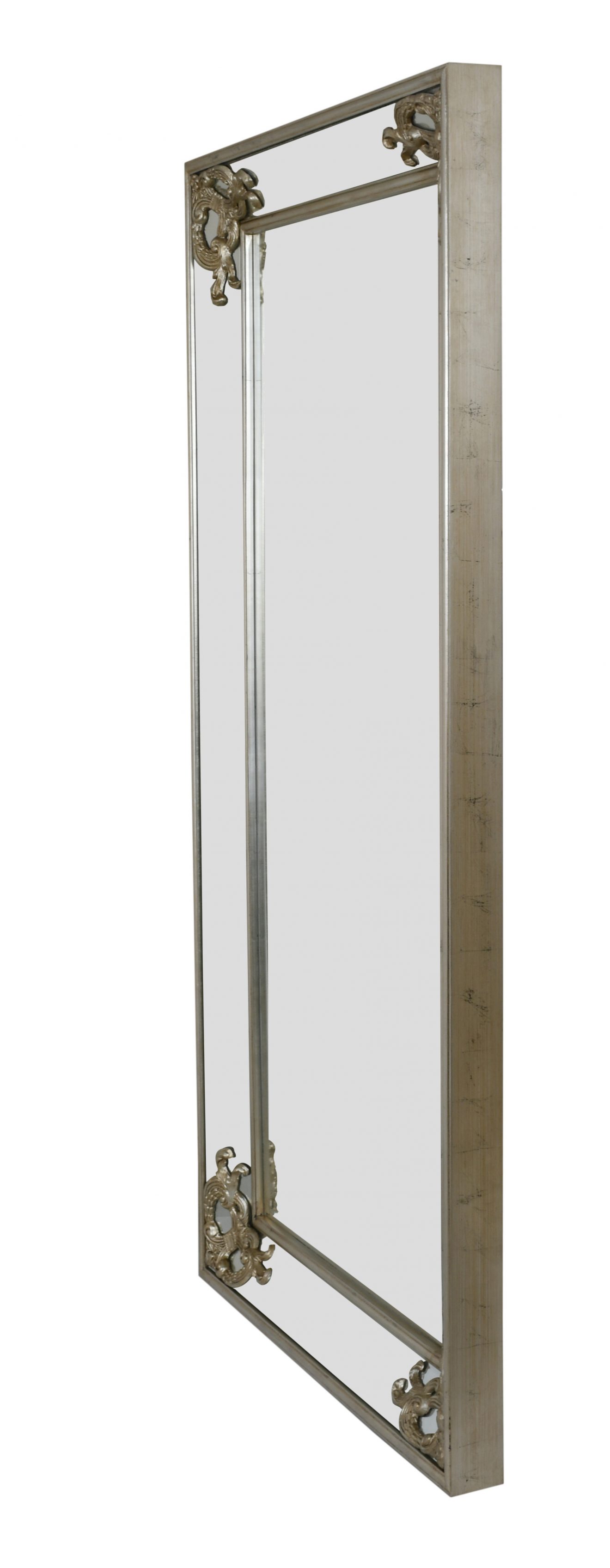 Monte Carlo Silver Vertical Mirror - Luxurious Dwelling - Your Luxury Home Product Experts