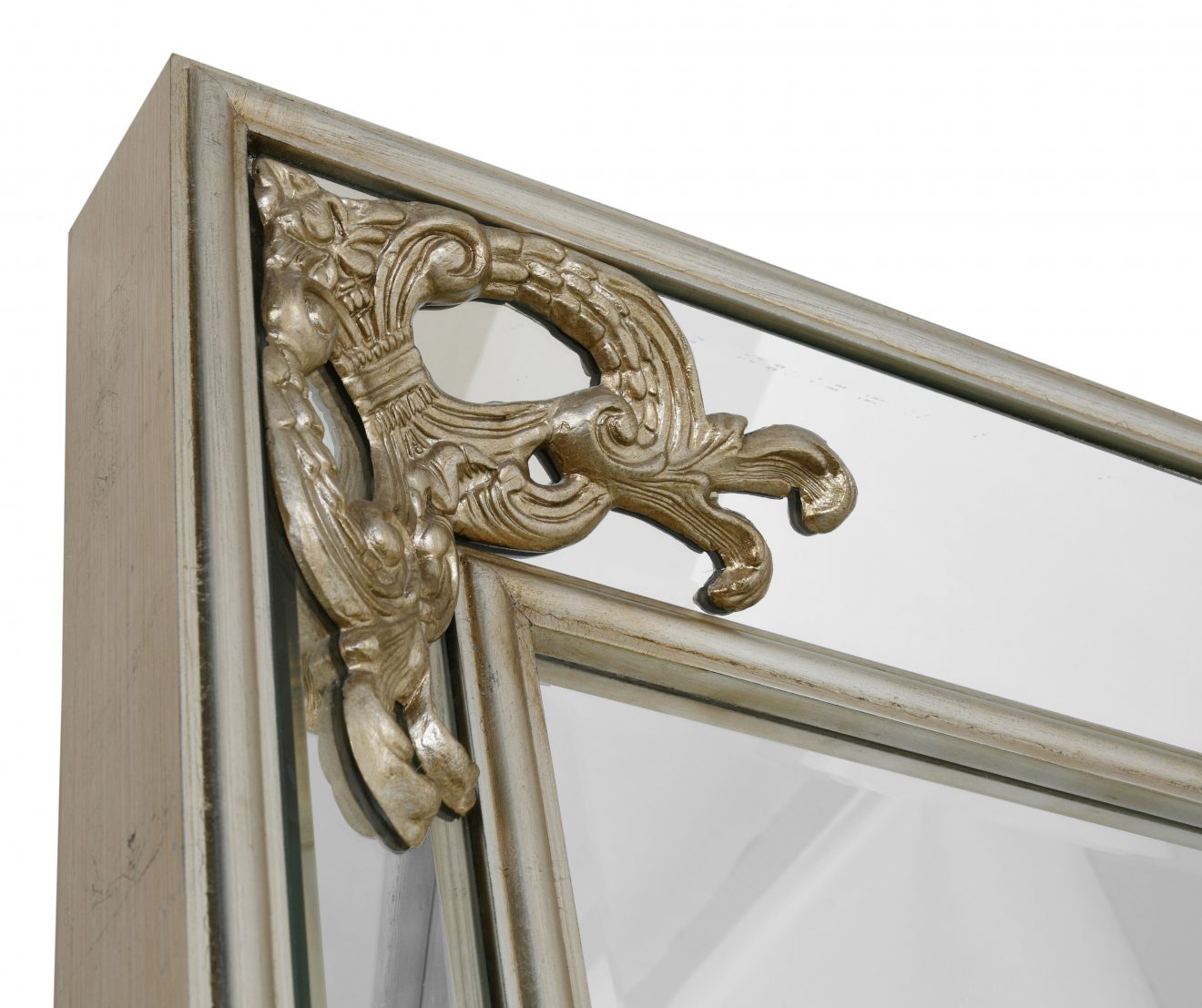 Monte Carlo Silver Vertical Mirror - Luxurious Dwelling - Your Luxury Home Product Experts