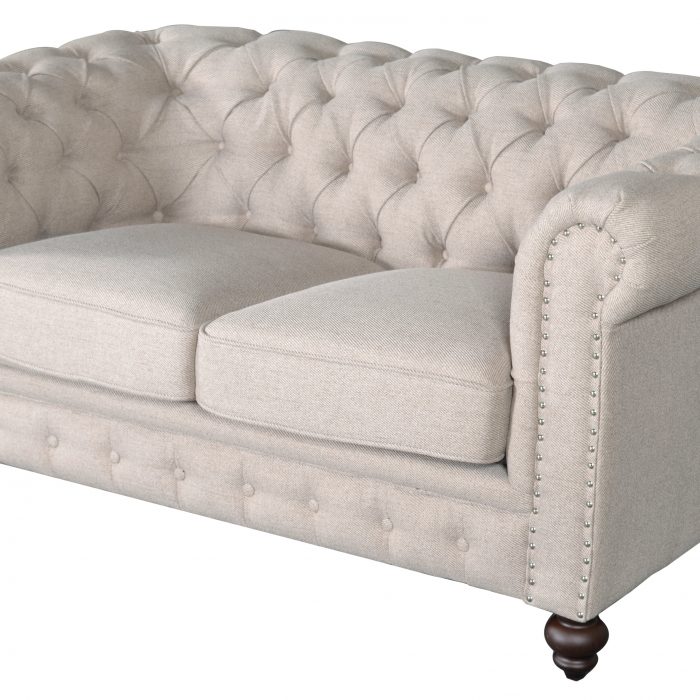 Classic Chesterfield White Chair - Luxurious Dwelling - Your Luxury Home Product Experts