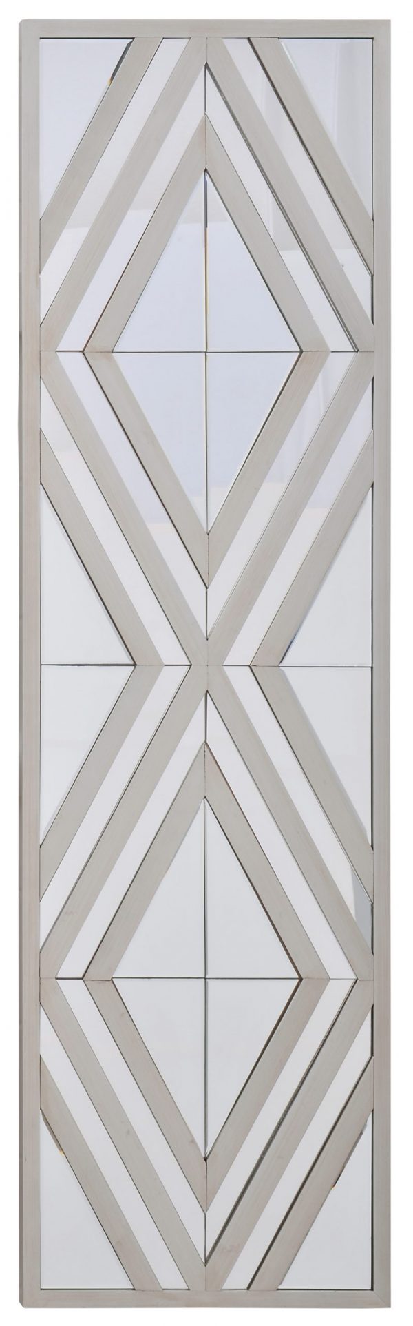 Silver Aspen Diamond 72" Mirror - Image 1