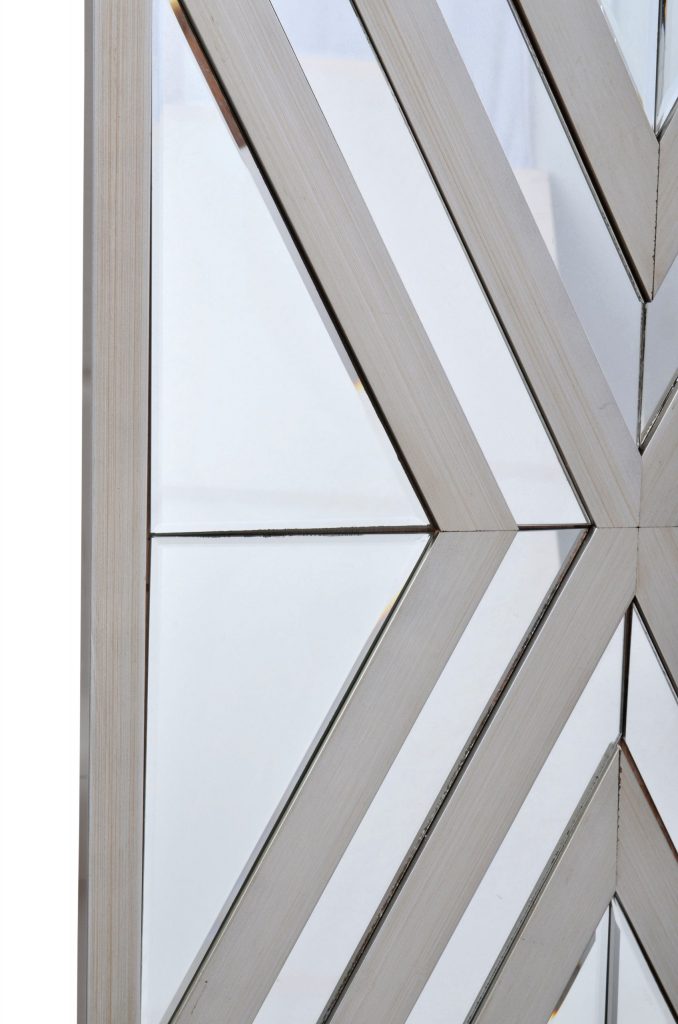 Silver Aspen Diamond 72" Mirror - Image 3