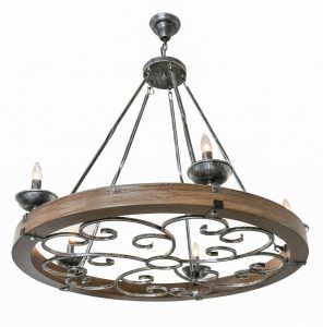 Ridge Line 38" Chandelier - Luxurious Dwelling - Your Luxury Home Product Experts