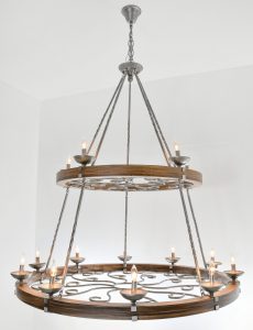 Two Tier Ridge Line 56" Chandelier - Luxurious Dwelling - Your Luxury Home Product Experts