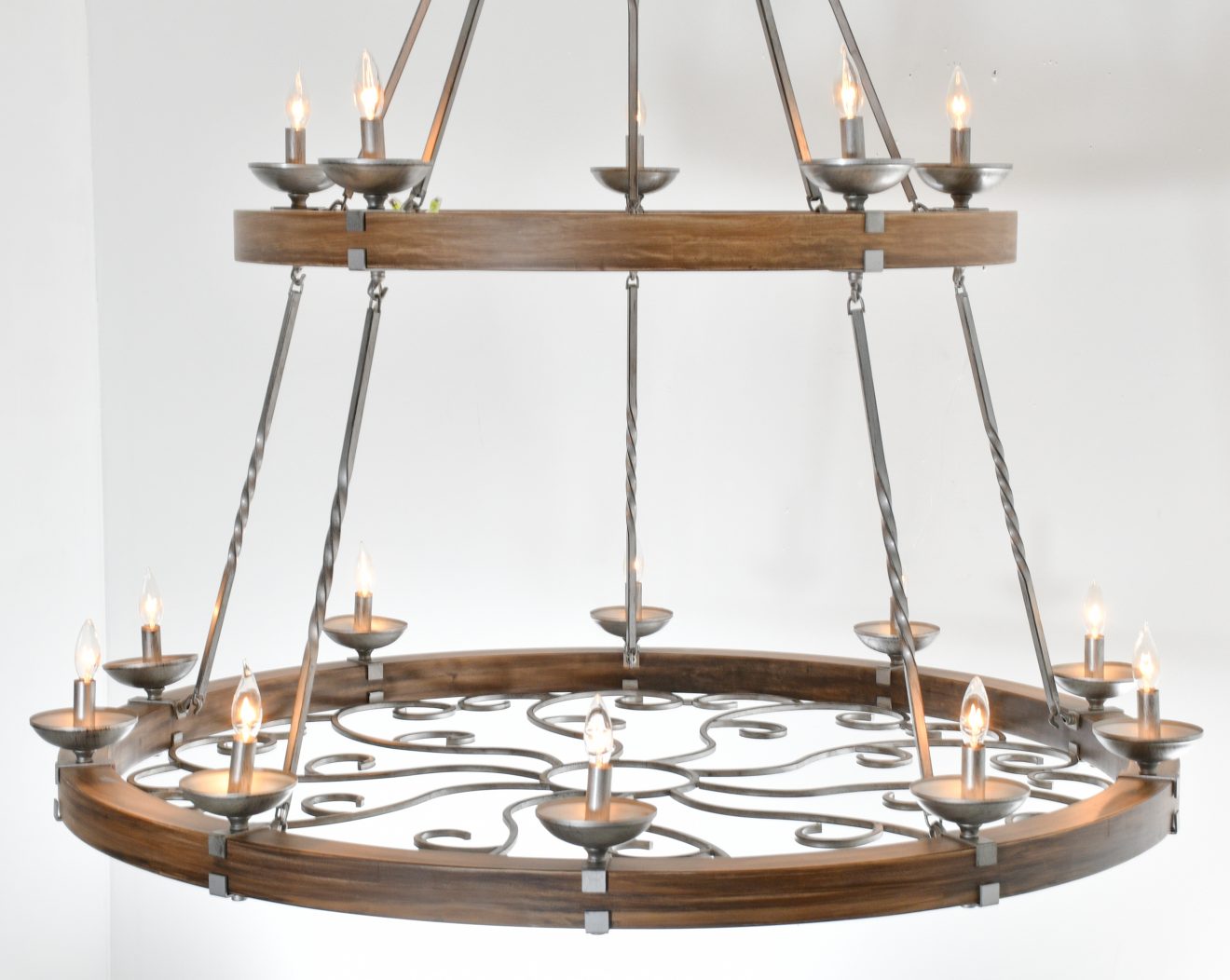 Two Tier Ridge Line 56" Chandelier - Luxurious Dwelling - Your Luxury Home Product Experts