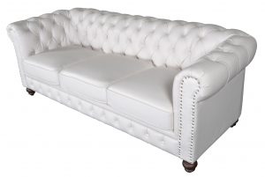 Classic Chesterfield White Sofa - Luxurious Dwelling - Your Luxury Home Product Experts