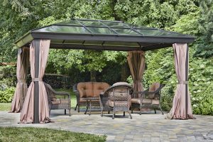 Gazebo Penguin - Venus - Gazebo 12x14 Polycarbonate Roof - Luxurious Dwelling - Your Luxury Home Product Experts