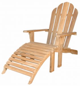 Anderson Teak Adirondack With Ottoman - Luxurious Dwelling - Your Luxury Home Product Experts