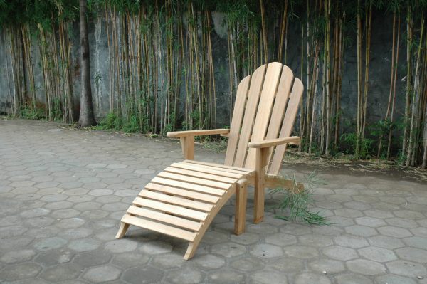 Anderson Teak Adirondack With Ottoman - Image 1