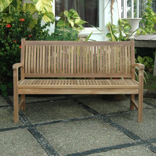 Anderson Teak Sahara 3-Seater Bench - Image 4