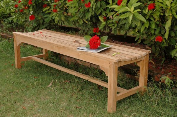Anderson Teak Hampton 3-Seater Backless Bench - Image 2