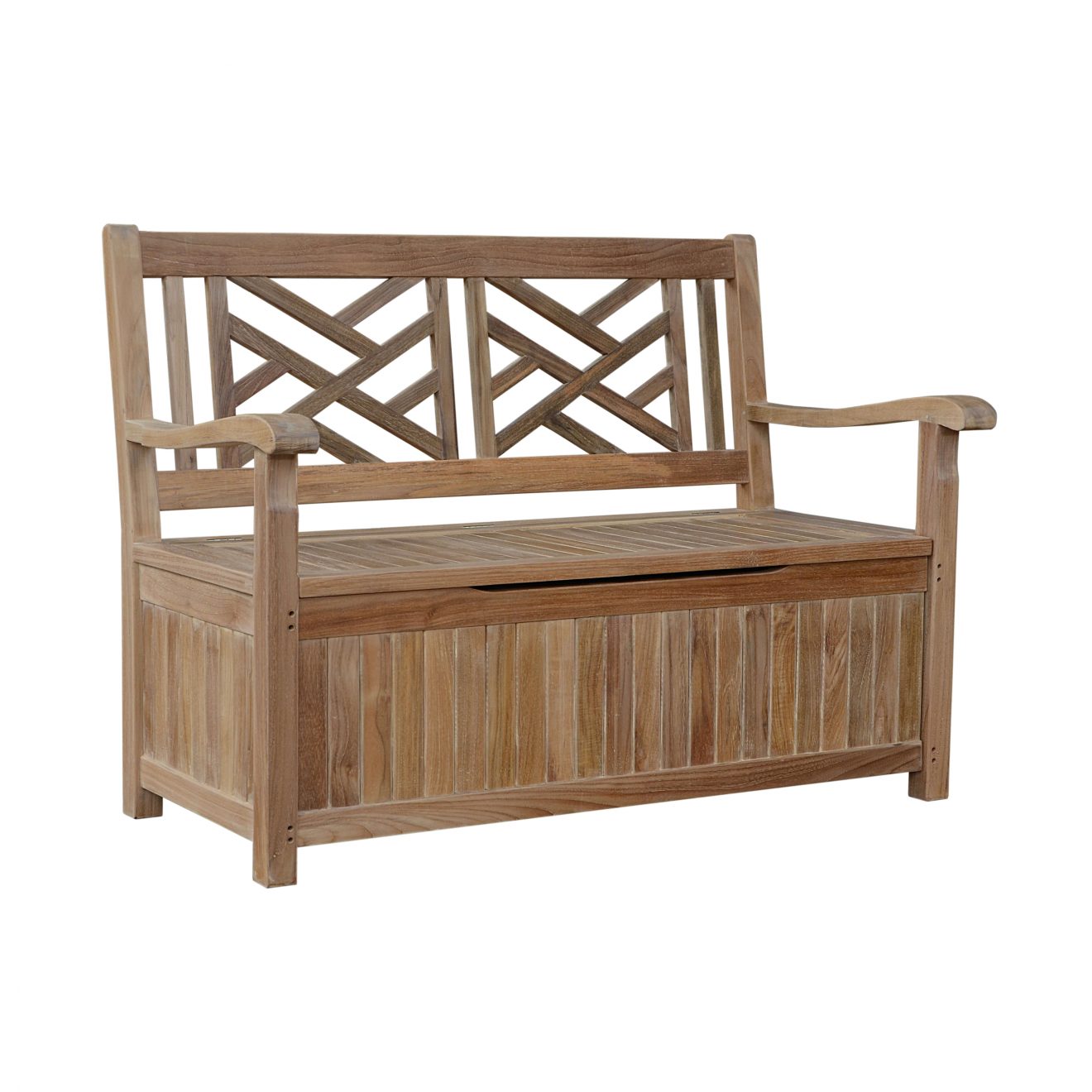 Anderson Teak Vilano Storage Bench - Luxurious Dwelling - Your Luxury Home Product Experts