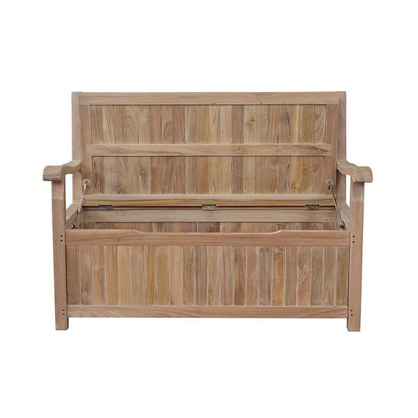 Anderson Teak Vilano Storage Bench - Image 3