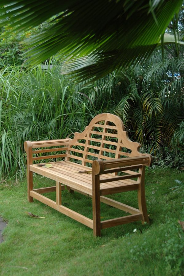 Anderson Teak Marlborough  2-Seater Bench - Image 4