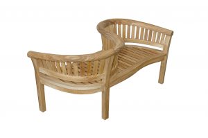 Anderson Teak Curve Love Seat 59"W 28"D 32"H - Luxurious Dwelling - Your Luxury Home Product Experts