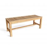 Anderson Teak Casablanca 2-Seater Backless Bench - Image 2