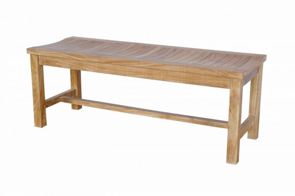 Anderson Teak Casablanca 2-Seater Backless Bench - Image 1