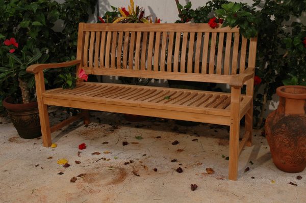 Anderson Teak Del-Amo 3-Seater Bench - Image 4