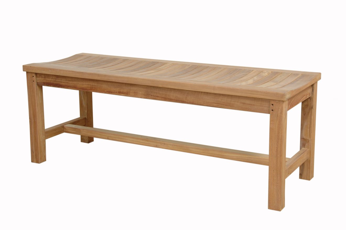 Anderson Teak Madison 48" Backless Bench - Luxurious Dwelling - Your Luxury Home Product Experts