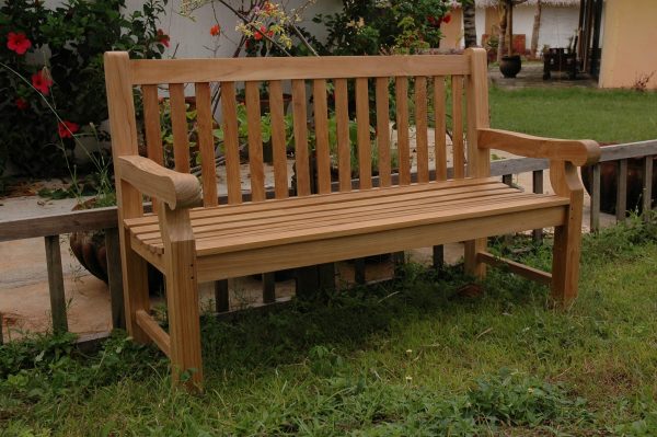 Anderson Teak Devonshire 3-Seater Extra Thick Bench - Image 4
