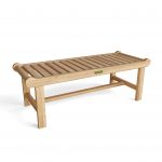 Anderson Teak Cambridge 2-Seater Backless Bench - Image 3