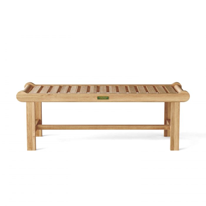 Anderson Teak Cambridge 2-Seater Backless Bench - Image 2