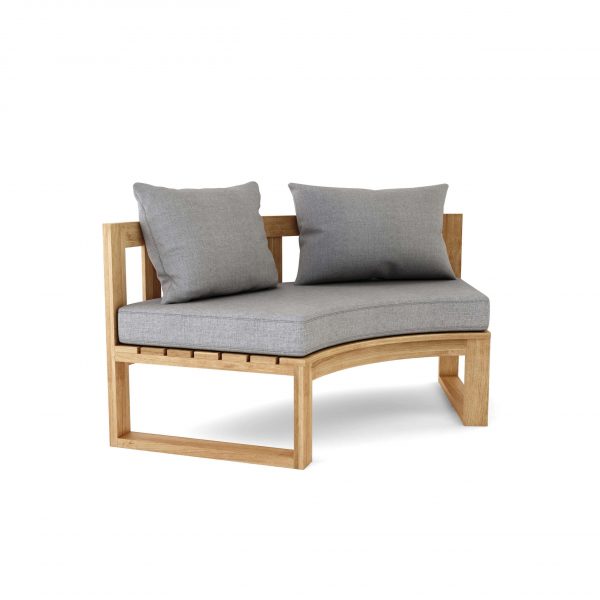 Anderson Teak Straight Modular Deep Seating - Luxurious Dwelling - Your Luxury Home Product Experts