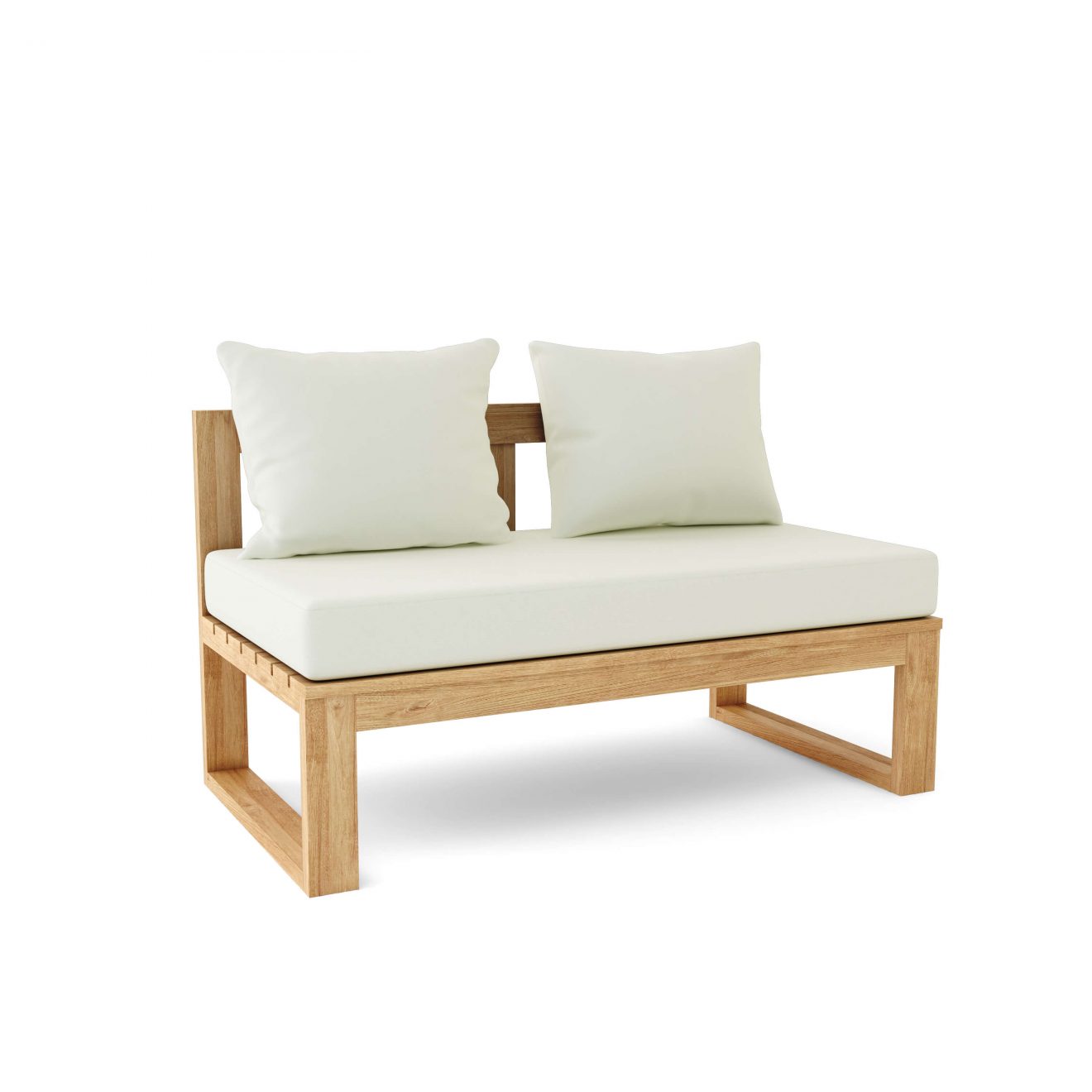 Anderson Teak Straight Modular Deep Seating - Luxurious Dwelling - Your Luxury Home Product Experts