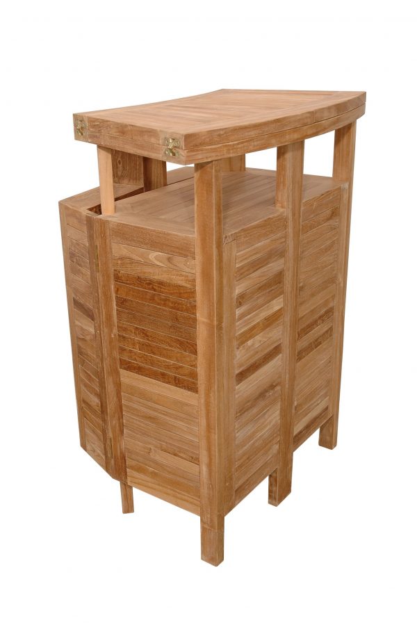 Anderson Teak Altavista Folding Bar Table - Image 1
