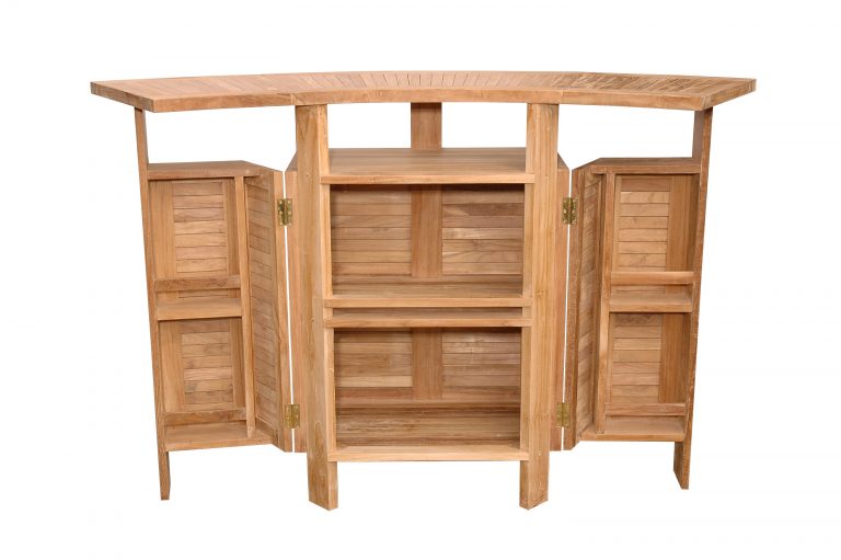 Anderson Teak Altavista Folding Bar Table - Image 3