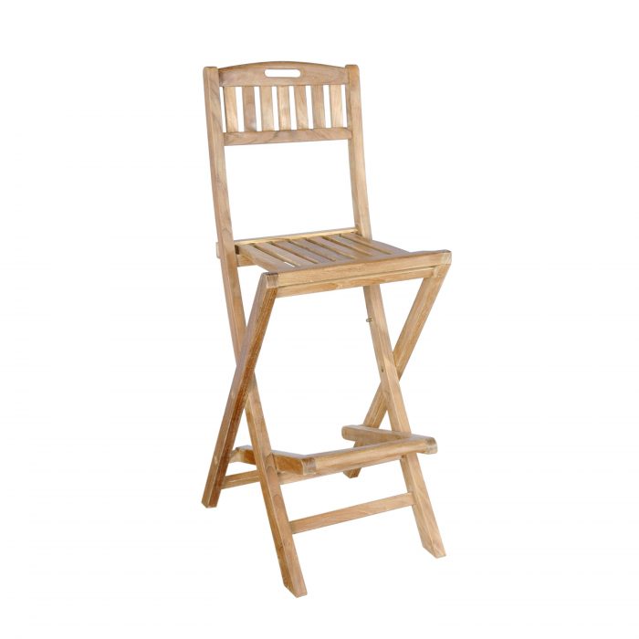 Anderson Teak Altavista Folding Bar Chair - Image 2
