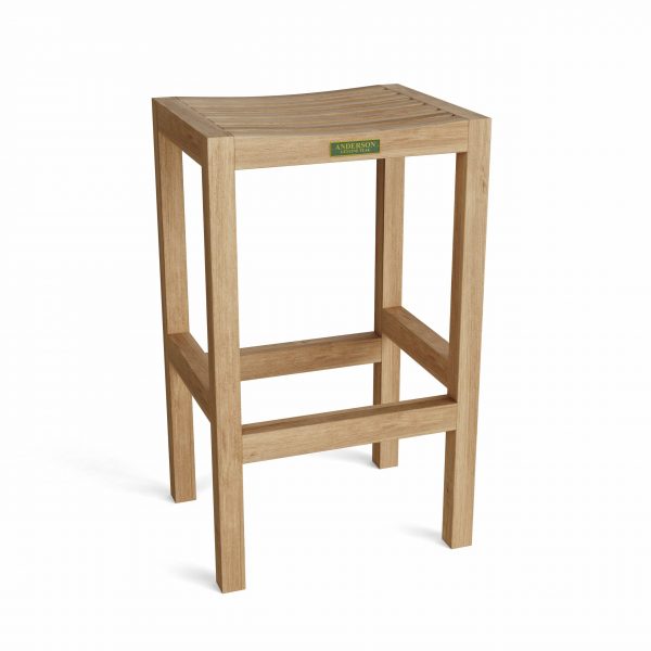 Anderson Teak New Montego Backless Bar Chair - Image 2