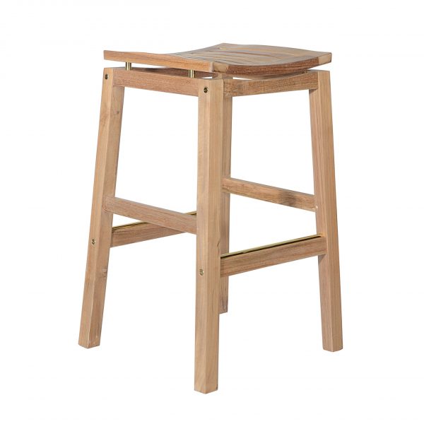 Anderson Teak Alpine Round Counter Stool - Luxurious Dwelling - Your Luxury Home Product Experts