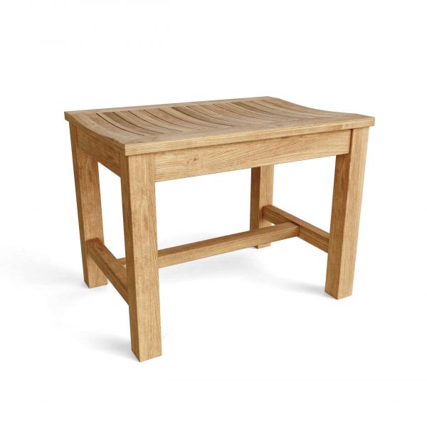 Anderson Teak 24" Casablanca Backless Chair - Image 2