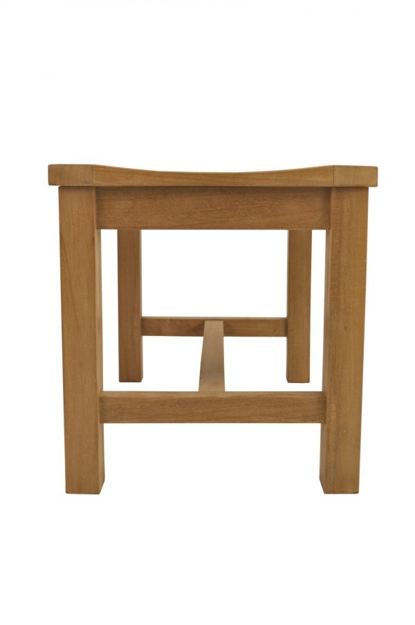 Anderson Teak 24" Casablanca Backless Chair - Image 4