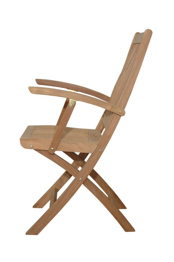 Anderson Teak Tropico Folding Armchair (sell & price per 2 chairs only) - Image 4