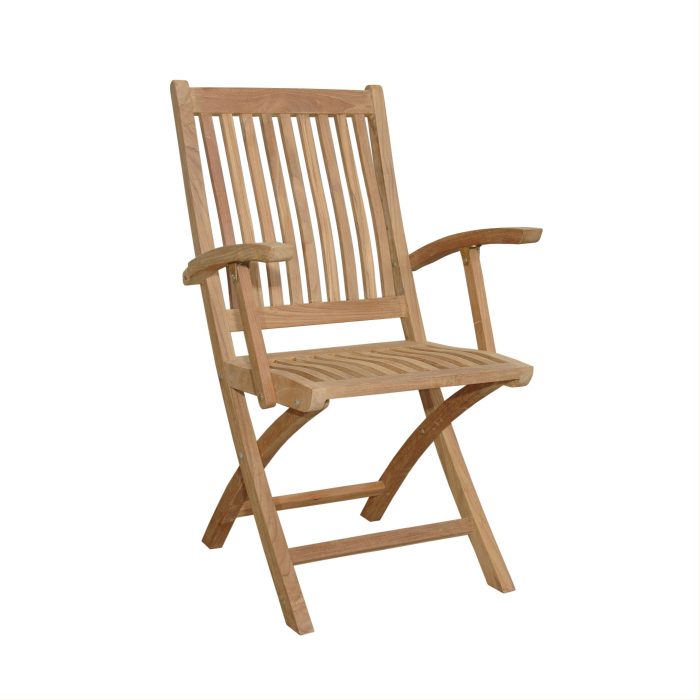Anderson Teak Tropico Folding Armchair (sell & price per 2 chairs only) - Image 2