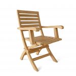 Anderson Teak Andrew Folding Armchair (sell & price per 2 chairs only)