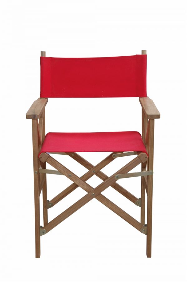 Anderson Teak Director Folding Armchair w/ Canvas (sold as a pair) - Image 2