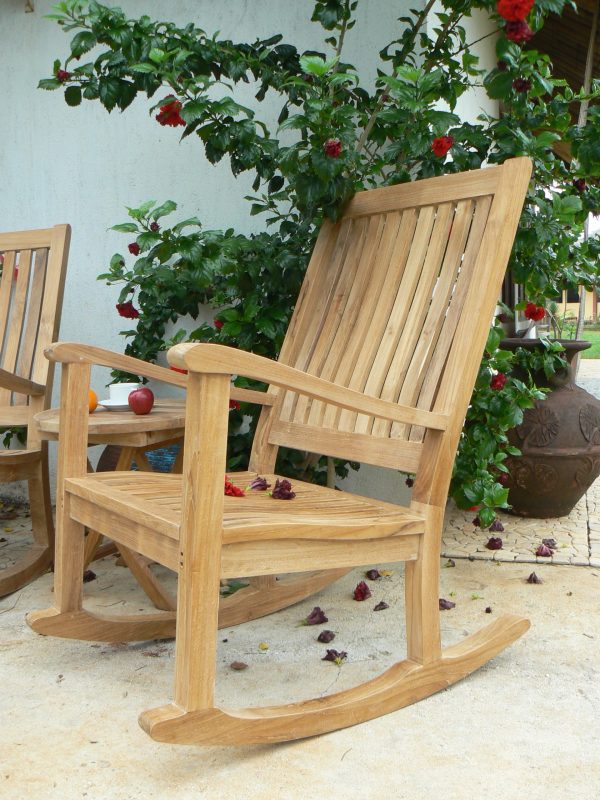 Anderson Teak Del-Amo Rocking Armchair - Image 2