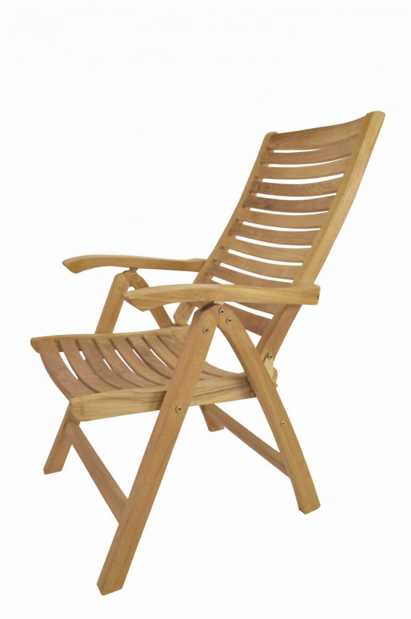 Anderson Teak Carina 5-Position Highback Recliner - Image 3
