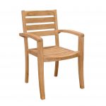 Anderson Teak Catalina Stackable Armchair (Fully Built & 4 pcs in a box) - Image 4
