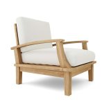 Anderson Teak Brianna Deep Seating Armchair + Cushion - Luxurious Dwelling - Your Luxury Home Product Experts