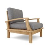 Anderson Teak Brianna Deep Seating Armchair + Cushion - Luxurious Dwelling - Your Luxury Home Product Experts