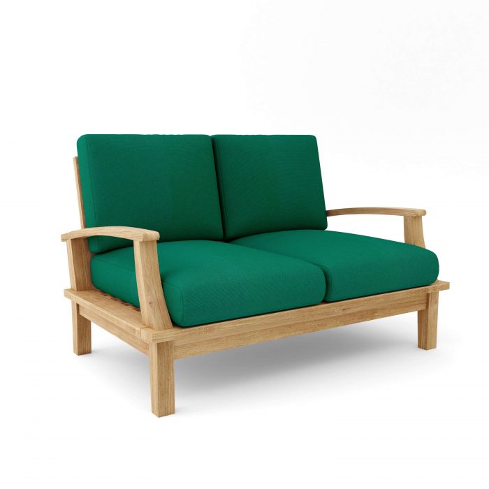 Anderson Teak Brianna Deep Seating Loveseat + Cushion - Image 3