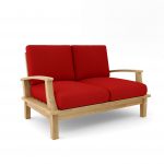 Anderson Teak Brianna Deep Seating Loveseat + Cushion