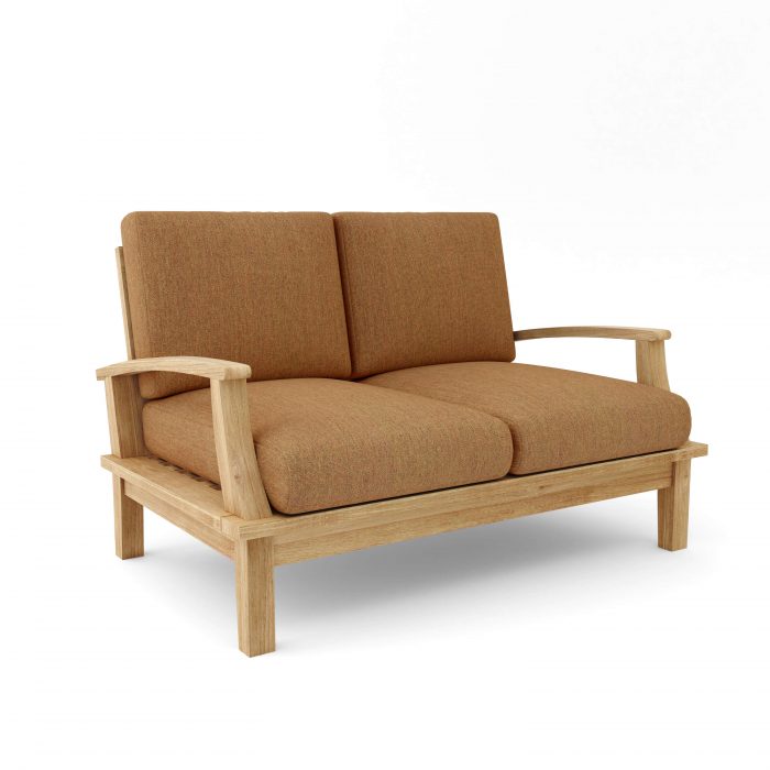 Anderson Teak Brianna Deep Seating Loveseat + Cushion - Image 6