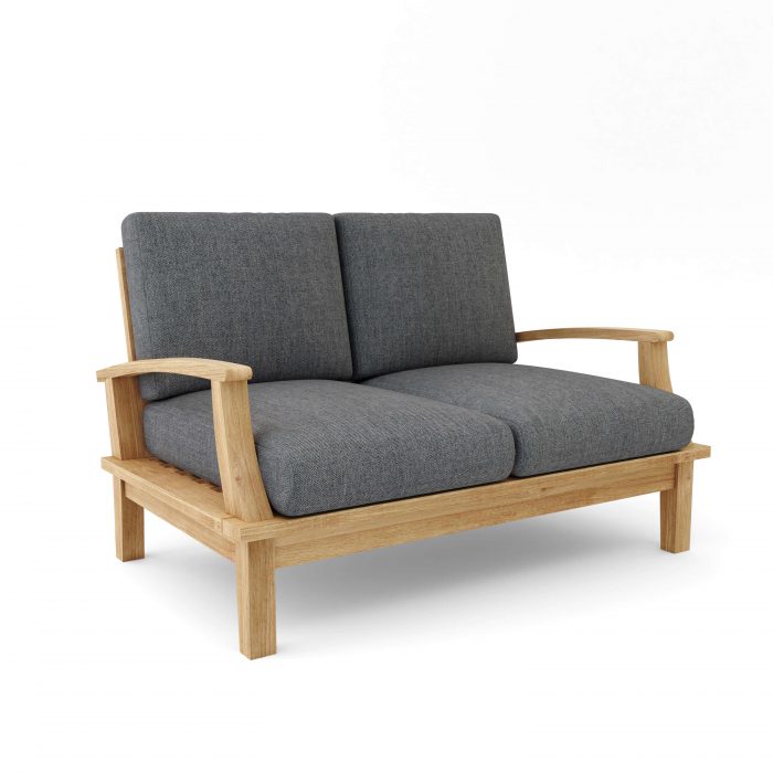 Anderson Teak Brianna Deep Seating Loveseat + Cushion - Image 7