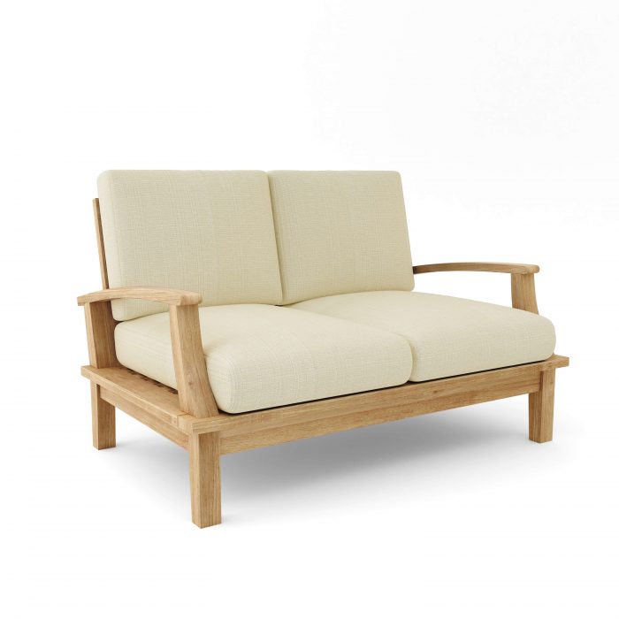 Anderson Teak Brianna Deep Seating Loveseat + Cushion - Image 9