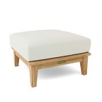 Anderson Teak Brianna Ottoman + Cushion - Luxurious Dwelling - Your Luxury Home Product Experts